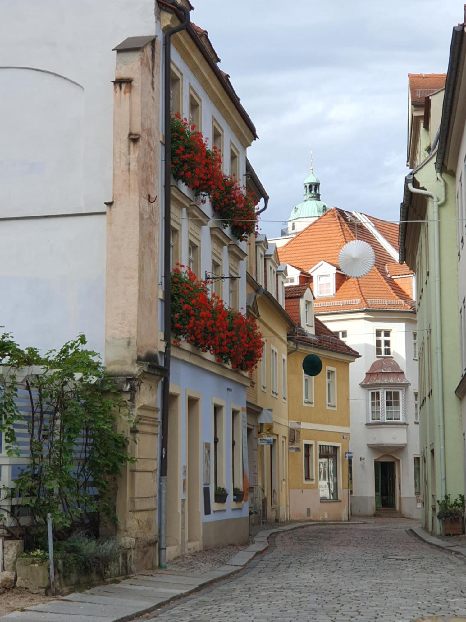 Ferienwohnung Ines Wolf In Der Meissner Innenstadt マイセン エクステリア 写真